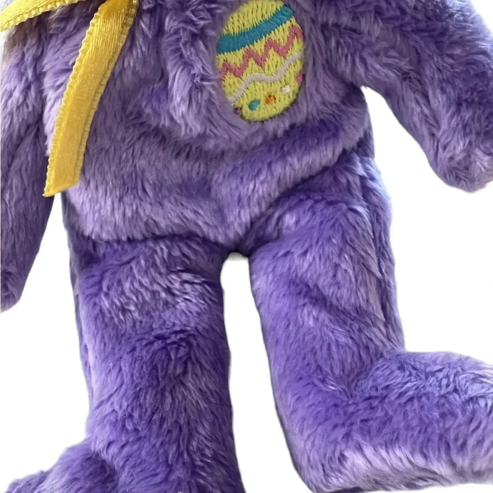 Vintage‎ TY Easter Egg Basket Beanie Purple 5”